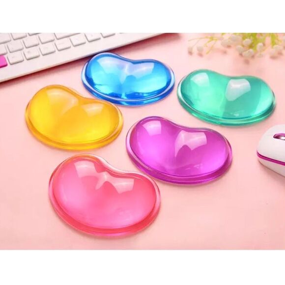 🆕Green Heart Shaped Soft Silicone Wrist Rest - Picture 6 of 7